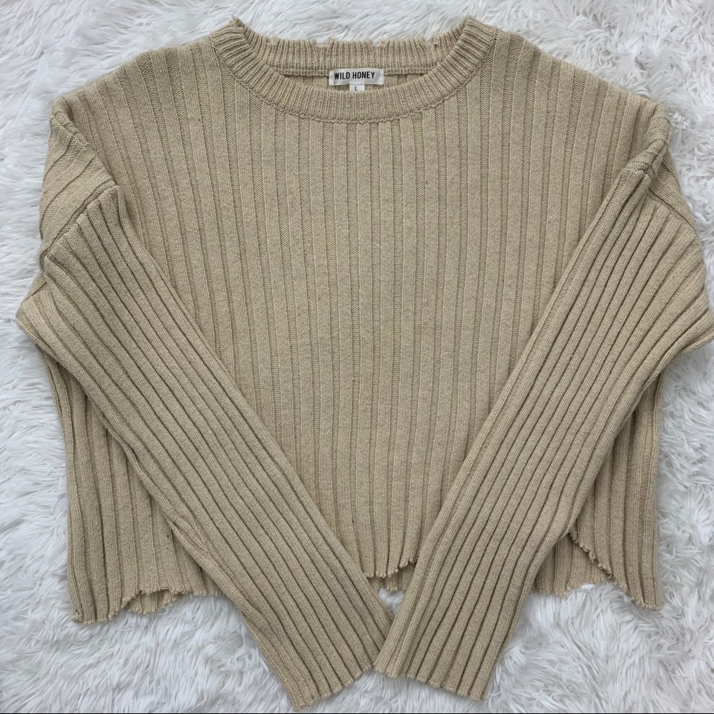 thrifted sweater